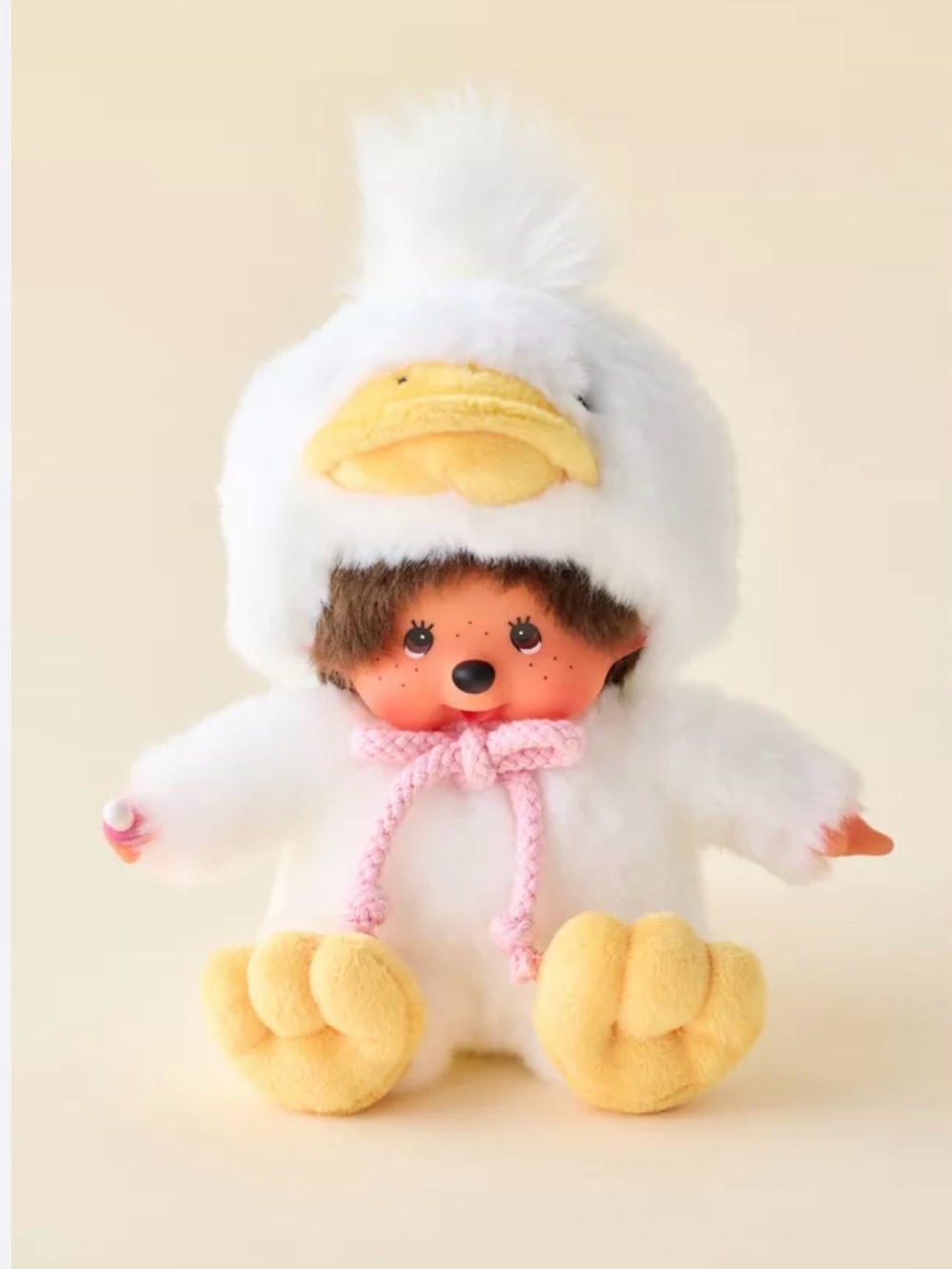 Sekiguchi Monchhichi Duck Animal Costume - Sitting
